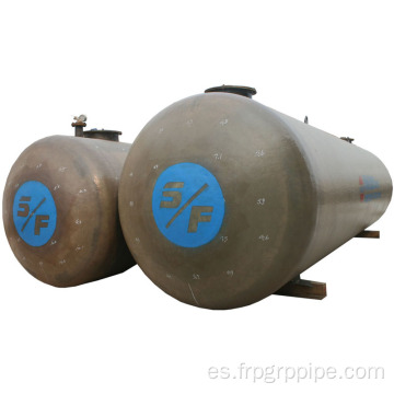 Tanques de almacenamiento de gasolina diesel GRP/acero de doble pared